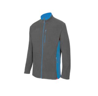 VELILLA - VELILLA CHAQUETA POLAR BICOLOR 201504 GRIS/CELESTE 08/05 TALLA L