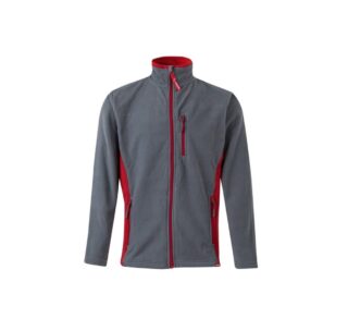 VELILLA - VELILLA CHAQUETA POLAR BICOLOR 201504 GRIS/ROJO 08/12 TALLA L