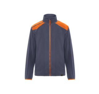 VELILLA - VELILLA CHAQUETA POLAR BICOLOR 201504 GRIS/NARANJA 08/16 TALLA L