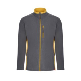 VELILLA - VELILLA CHAQUETA POLAR BICOLOR 201504 GRIS/AMARILLO 08/17 TALLA L