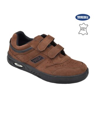 SEGARRA - SEGARRA ZAPATO DEPORTIVO VELCRO MARRON 815 T-42