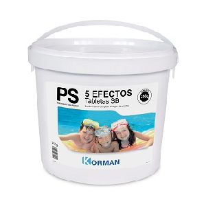 PRODUCTOS QP - PI KORMAN CLORO 5 EFECTOS TAB. 250 G.