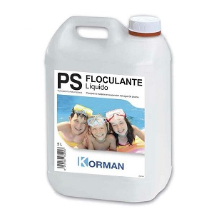 PRODUCTOS QP - PI KORMAN FLOCULANTE LIQUIDO  5 LTS