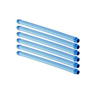 ASTRALPOOL - Juego 6 tubos de 1m TWIST LOCK limpiafondos