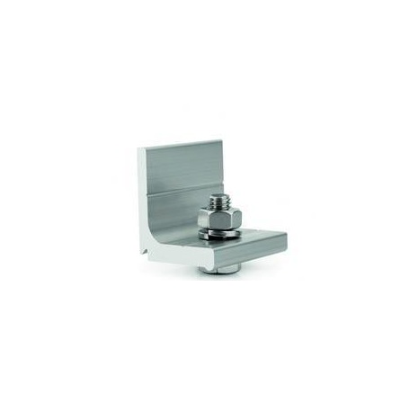 INDEX - Conector cruzado KFS-FL M8 para fijación lateral (10 unidades)