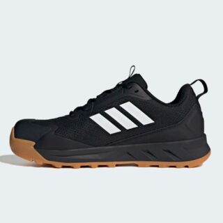 MARCA - ADIDAS ESSENTIAL TORAVA LOW S3S BLACK AND WHITE + NATURAL GUM T.45