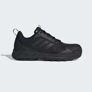 MARCA - ADIDAS ESSENTIAL TORAVA LOW S3S BLACK AND BLACK + NATURAL GUM T.43